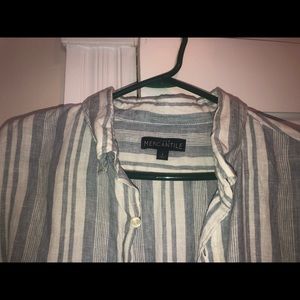 J Crew 100% linen button down